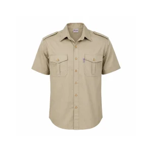Khaki Short Sleeve Field Shirt