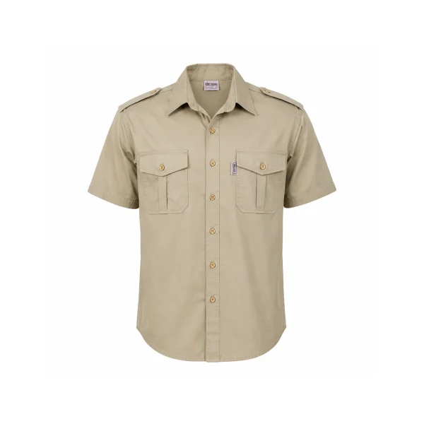 Khaki Short Sleeve Field Shirt