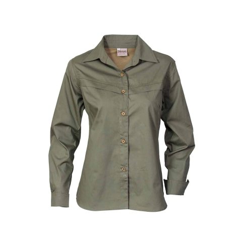 Kingfisher Long-Sleeve Ladies Shirt