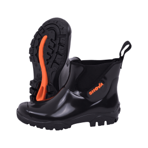 Shova Black Chelsea Gumboot