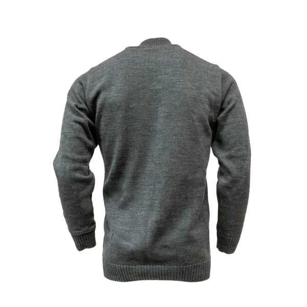 1/4 Zip Plain Knitted Jersey