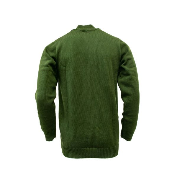 1/4 Zip Plain Knitted Jersey