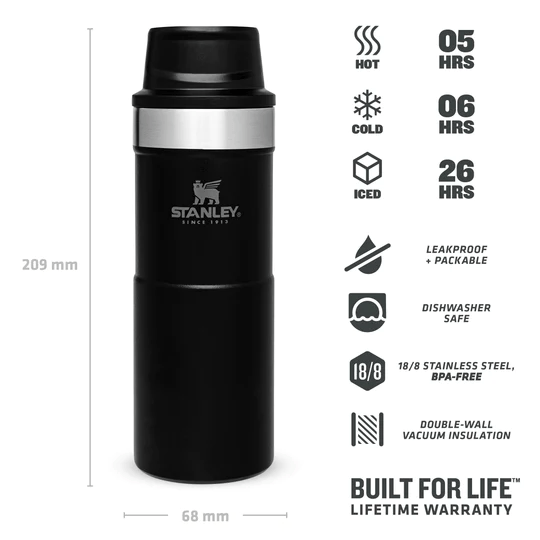 Stanley Classic Trigger-Action Travel Mug 350ml