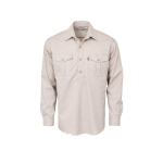 Box Front Long Sleeve Shirt