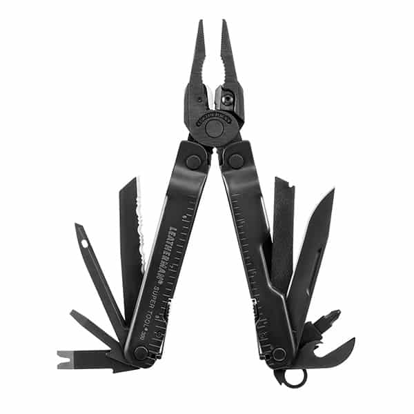 Leatherman Super Tool 300M Black - MOLLE Black/Peg