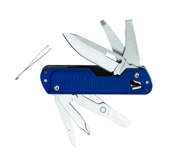 Leatherman FREE T4 Pocket Knife Navy (Box)