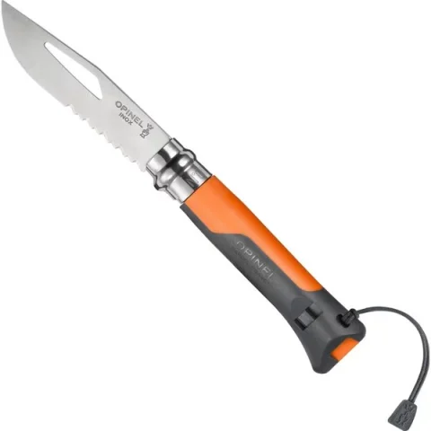 Opinel No 8 Knife Outdoor Stainless - Orange