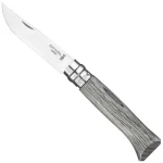 Opinel No 8 Slate Laminated Birch Folding Knife