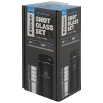 Nesting Shot Glass Set -M/BlK