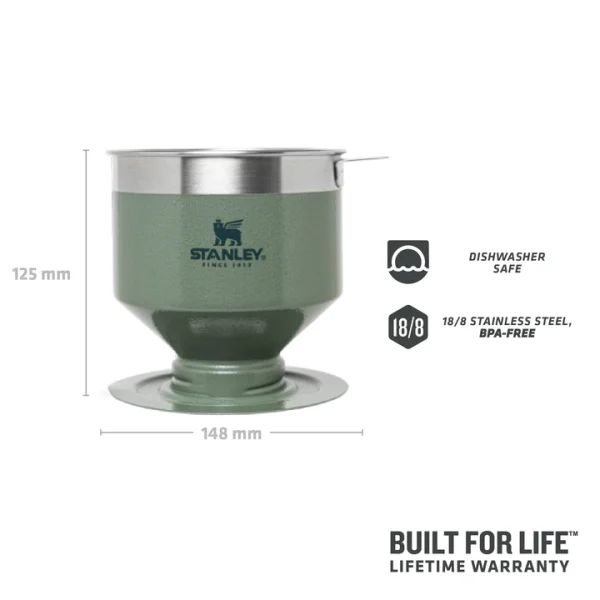 Stanley Perfect-Brew Pour Over & Camp Mug - H/Green