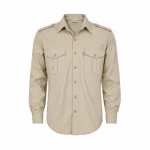 Khaki Long Sleeve Field Shirt