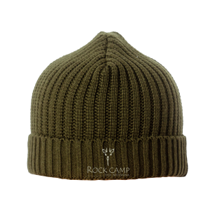 Rock Camp Knitted Beanie (Embroidered)