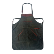 Waxed Canvas Apron front